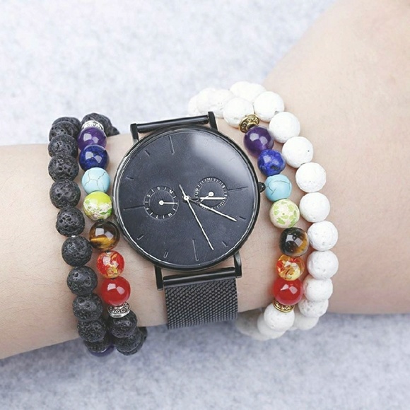 Aromatherapy Oil Diffuser Chakra Bracelet - Picture 4 of 7